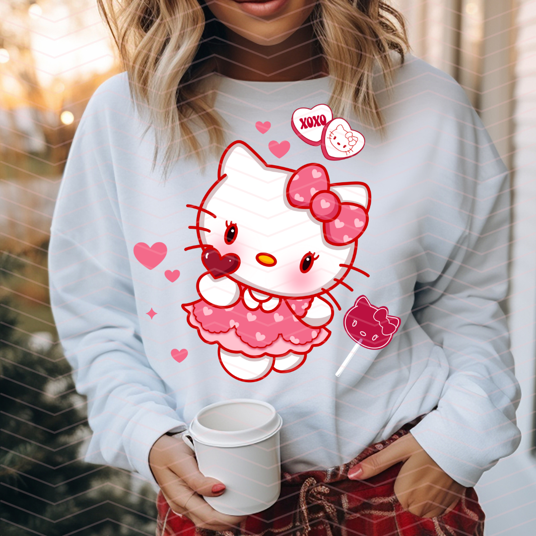 PINK HK HEARTS DTF TRANSFERS