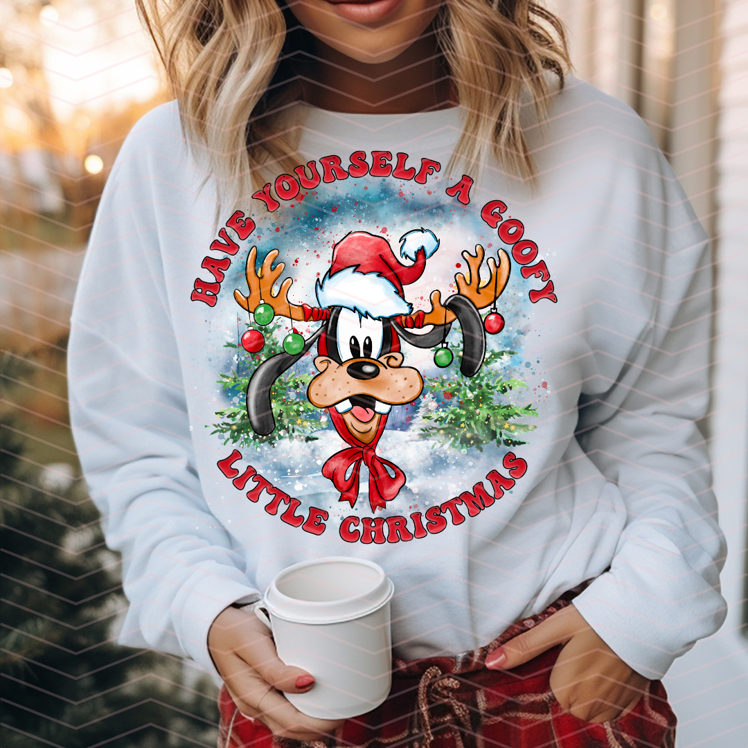 GOOFY CHRISTMAS DTF TRANSFERS