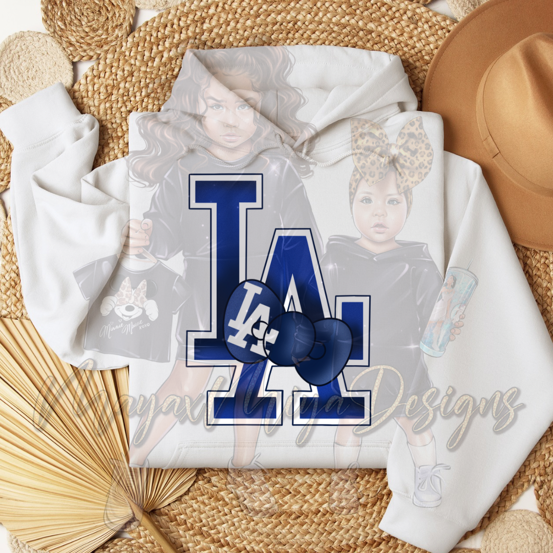 BLUE HK LA KIDS DTF