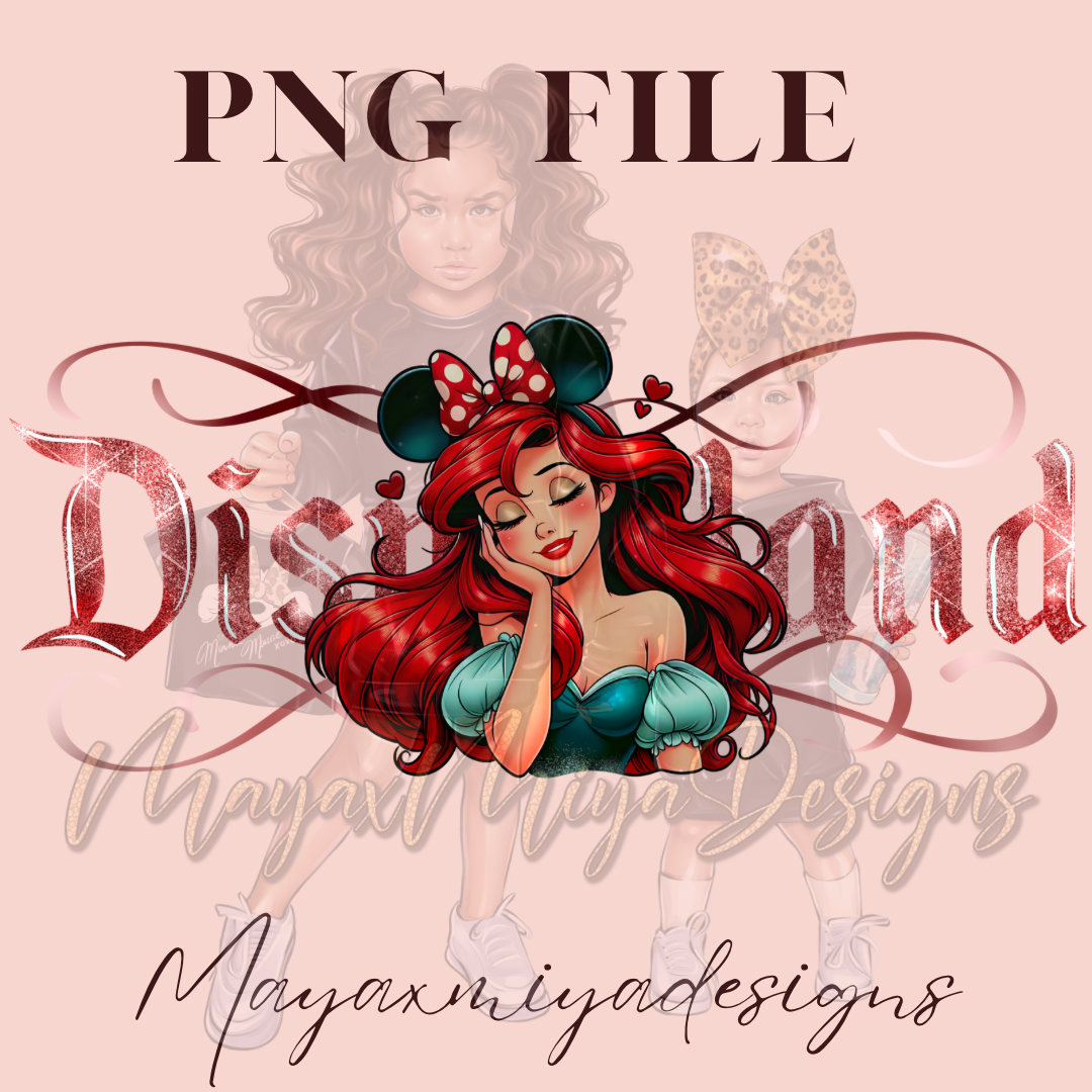 PRINCESS A DREAM BIG PNG WRAP