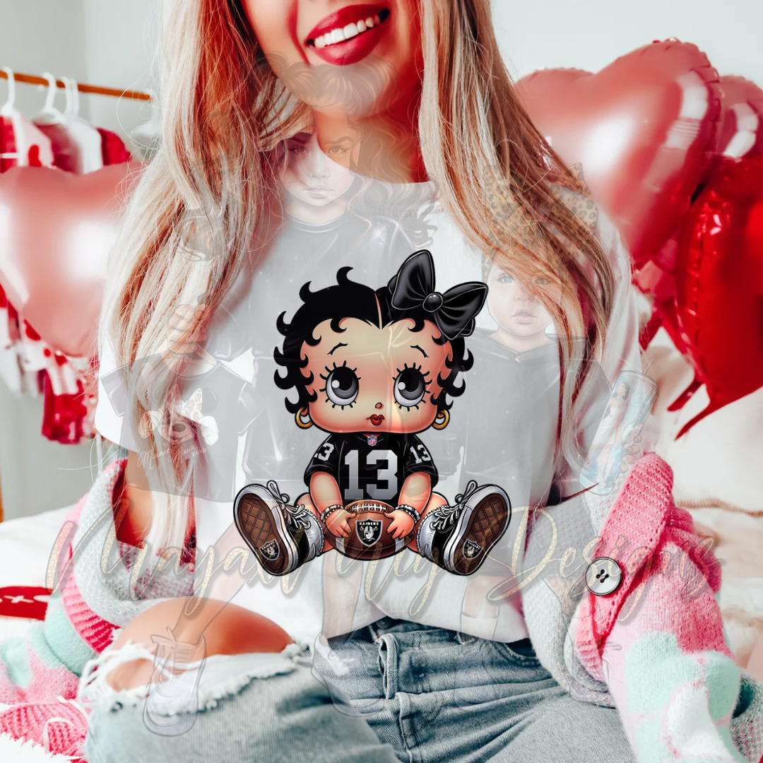 BETTY B LV NO LETTERS DTF