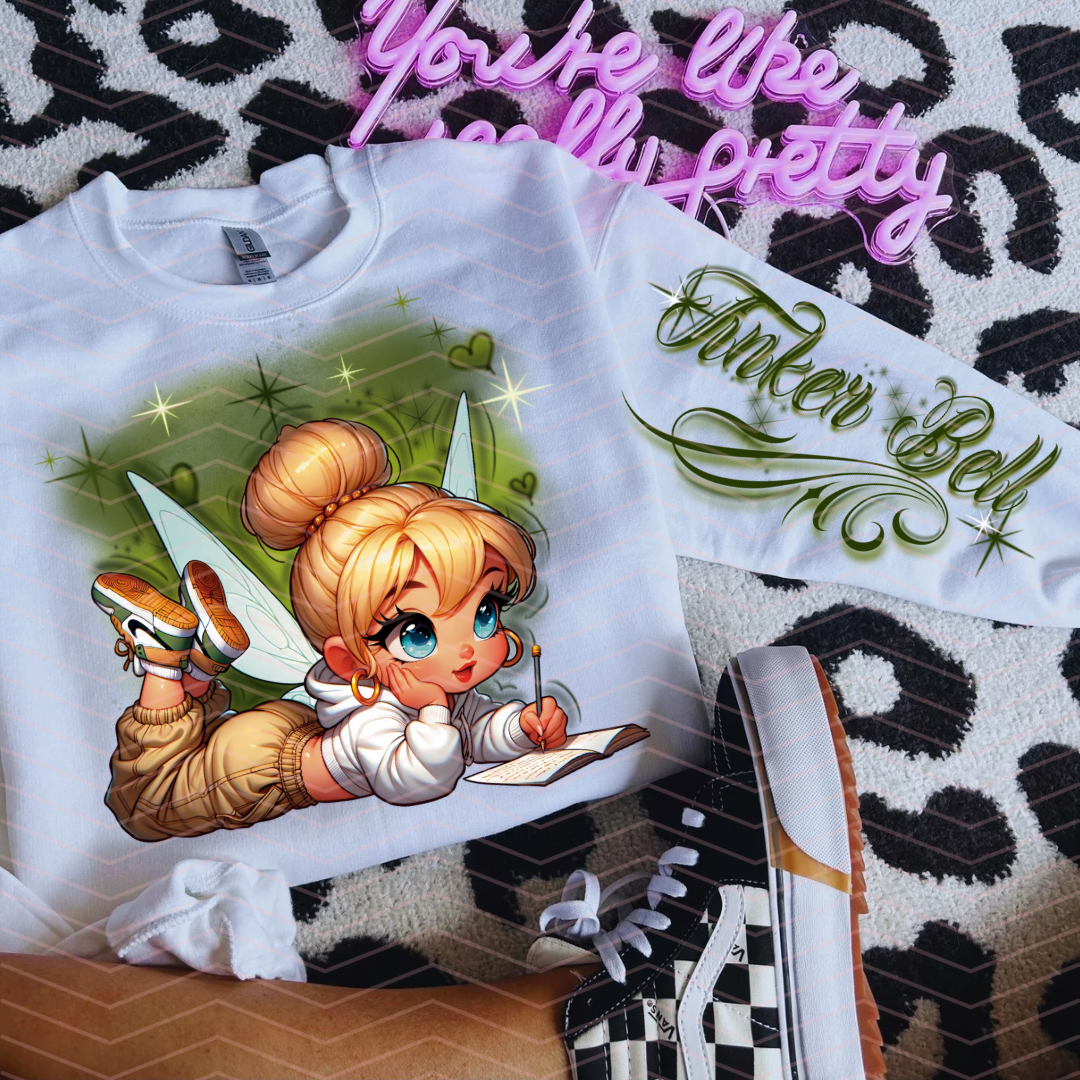 PRINCESS TB AIRBRUSH DTF TRANSFERS