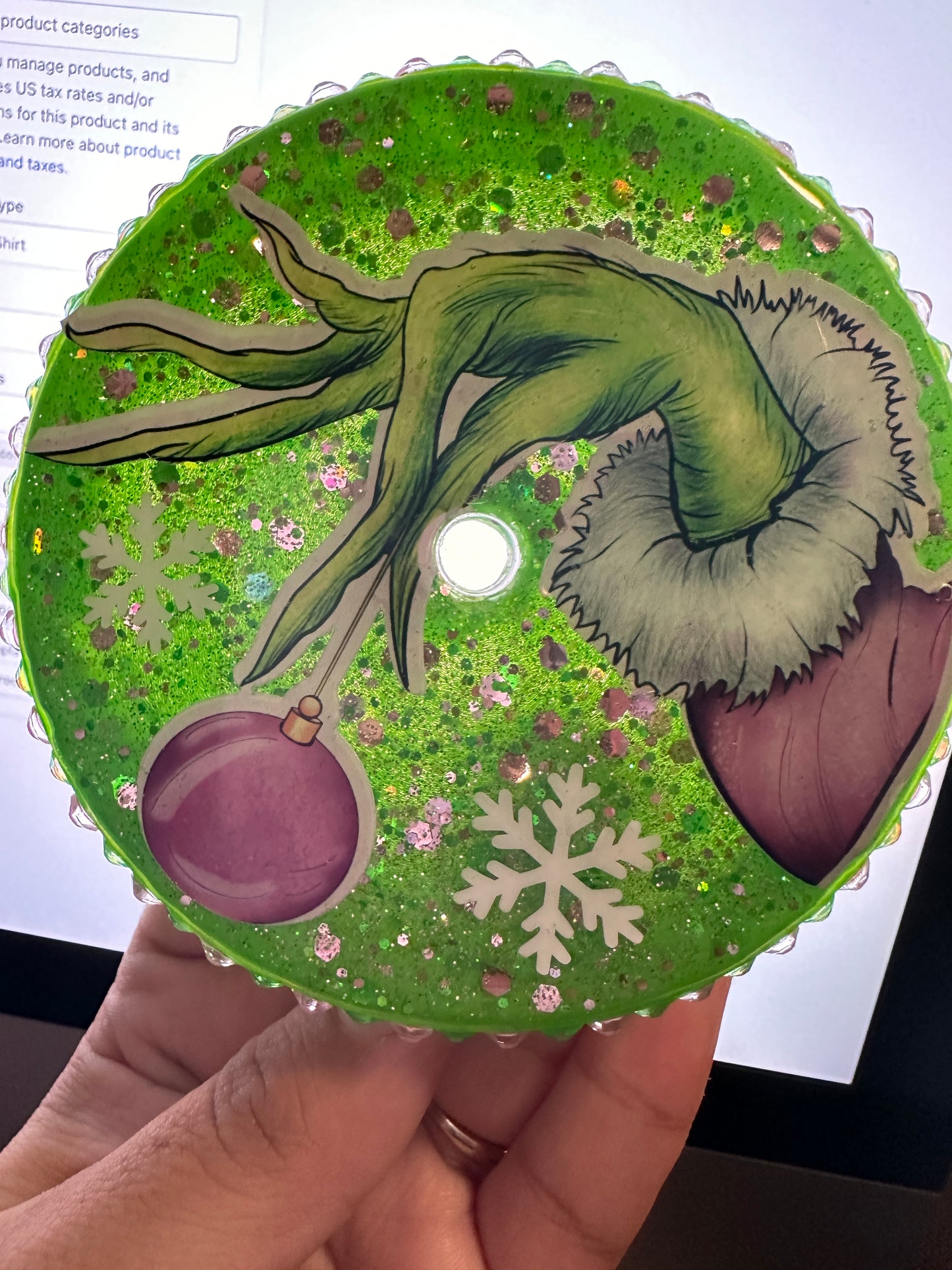 Green Stealer Snowglobe