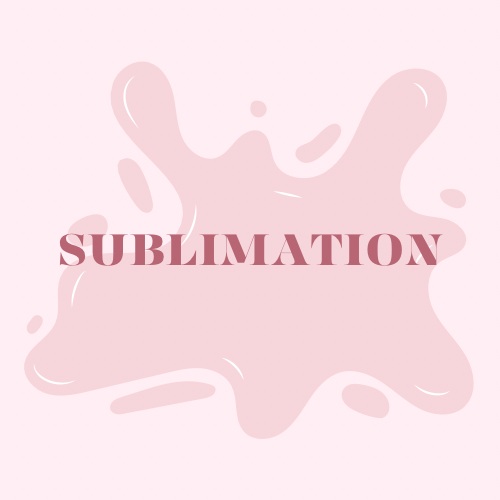 Sublimation transfers
