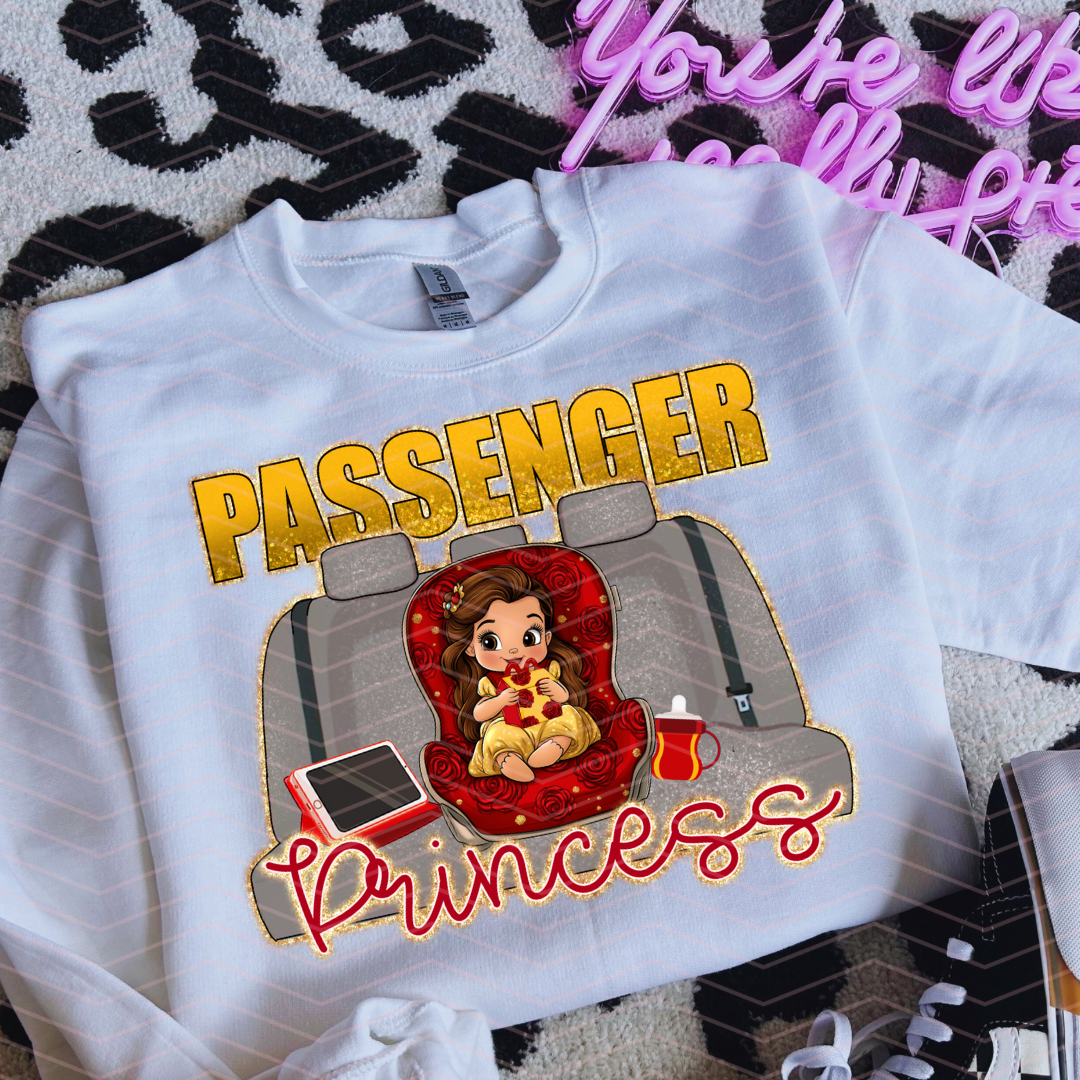 PASSANGER PRINCESS B DTF TRANSFERS