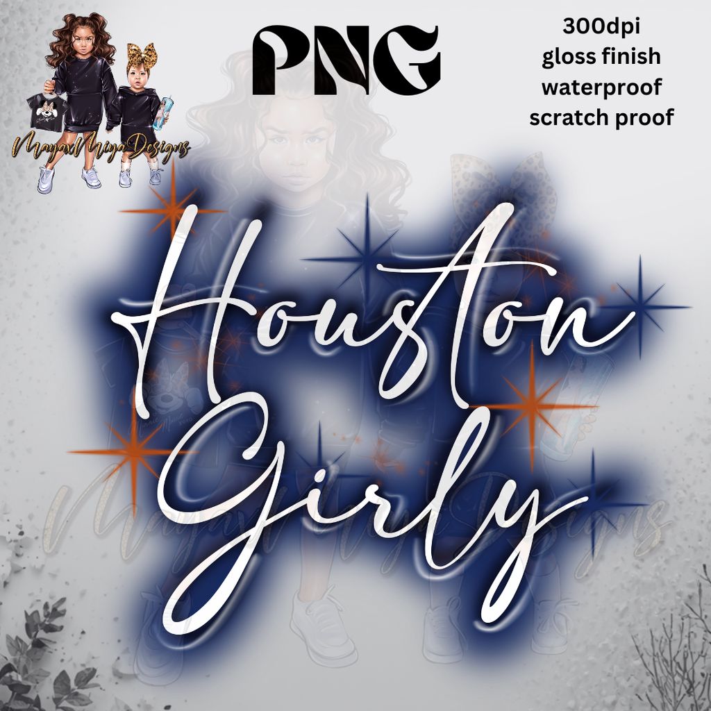 HSTN ASTRS GIRLY PNG