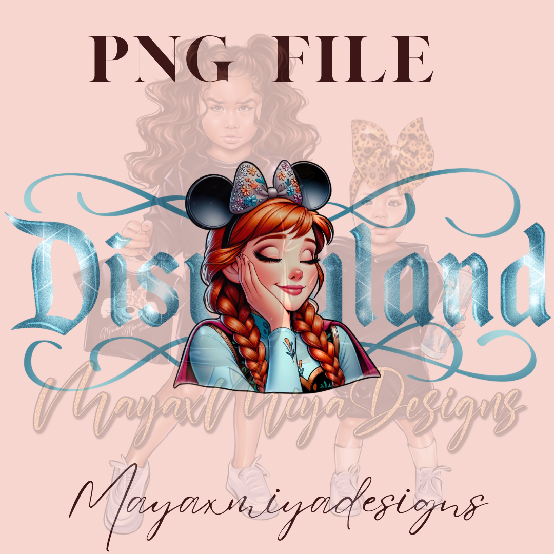 PRINCESS AN DREAM BIG PNG WRAP