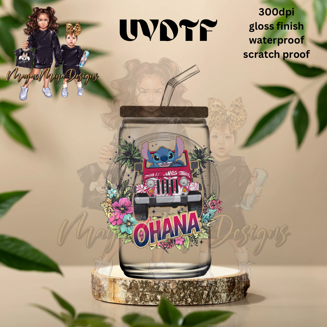 ST OHANA UVDTF DECAL
