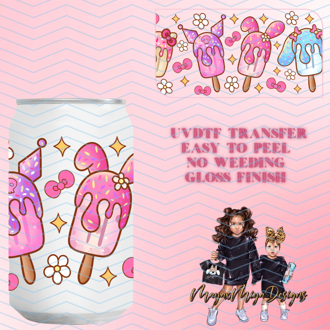 KAWAII FRIENDS POP UVDTF WRAP