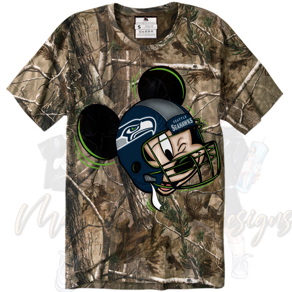 CUSTOM CAMO TEAM SHIRT