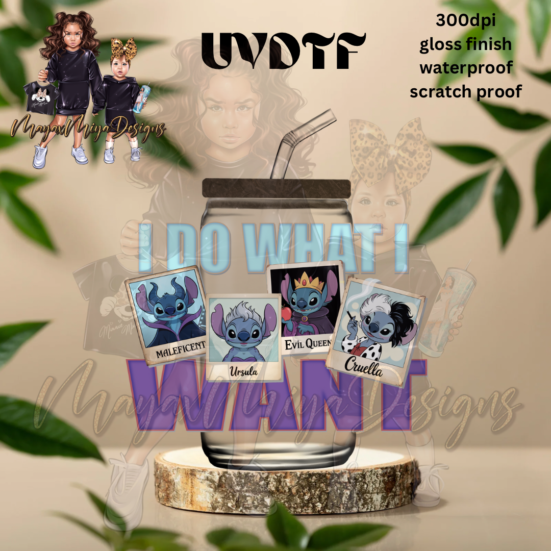 ST VILLAIN UVDTF DECAL