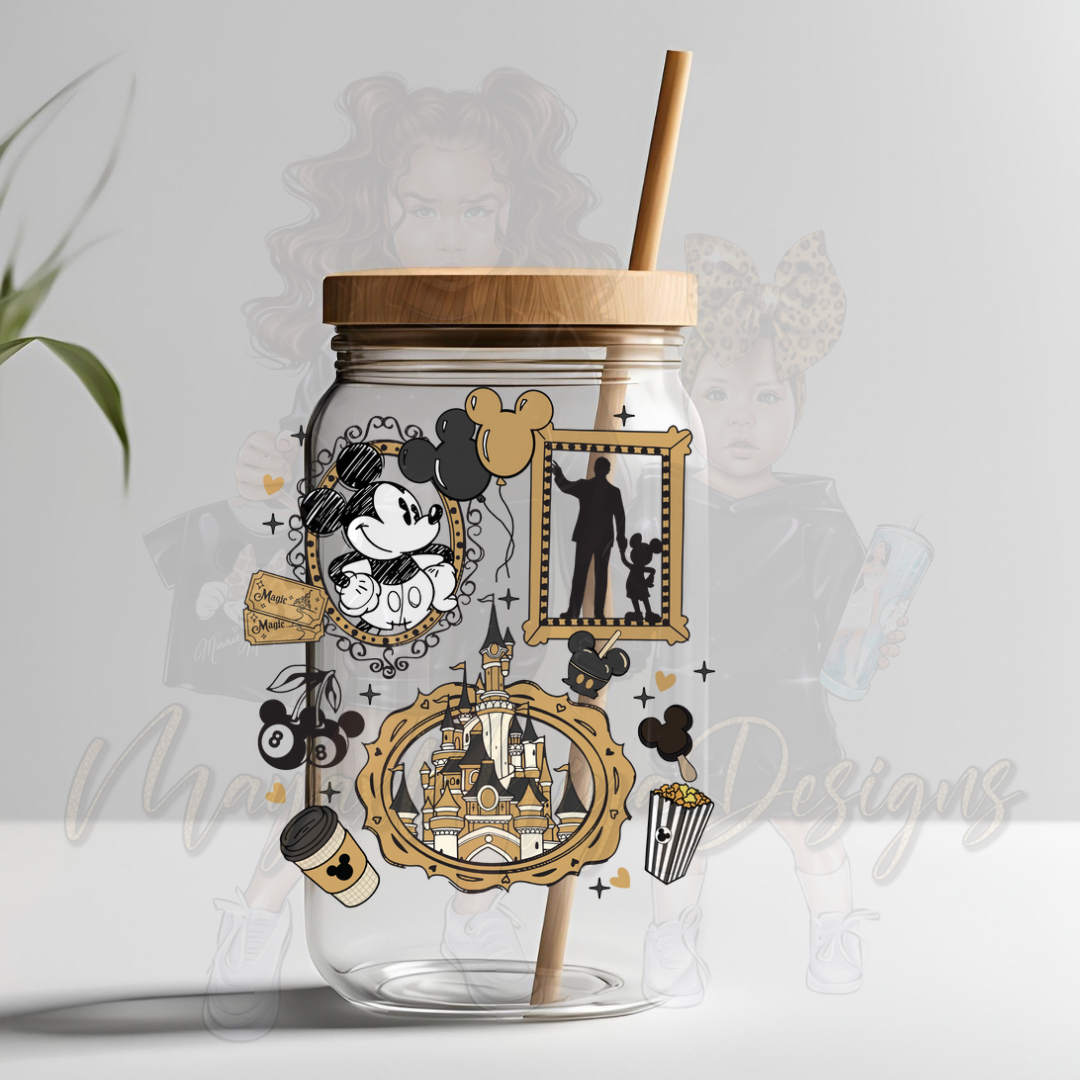 M MOUSE MAGIC V2 UVDTF DECAL