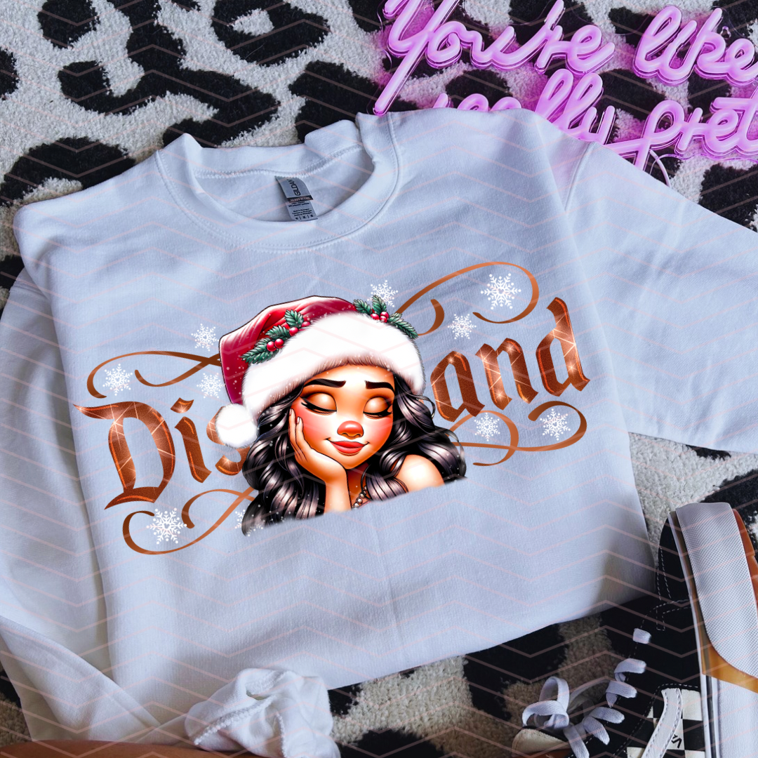 DREAM BIG PRINCESS M CHRISTMAS V2 DTF TRANSFERS