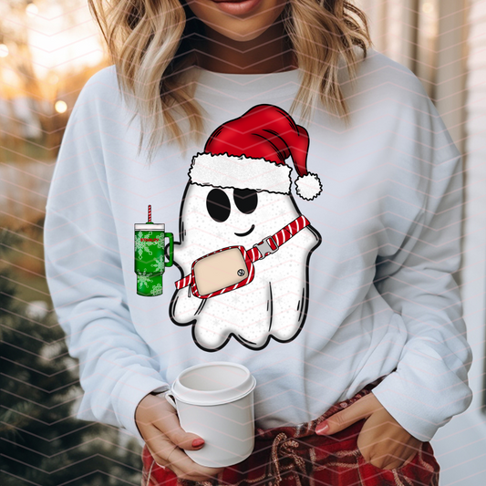 COFFEE GHOST CHRISTMAS DTF TRANSFERS