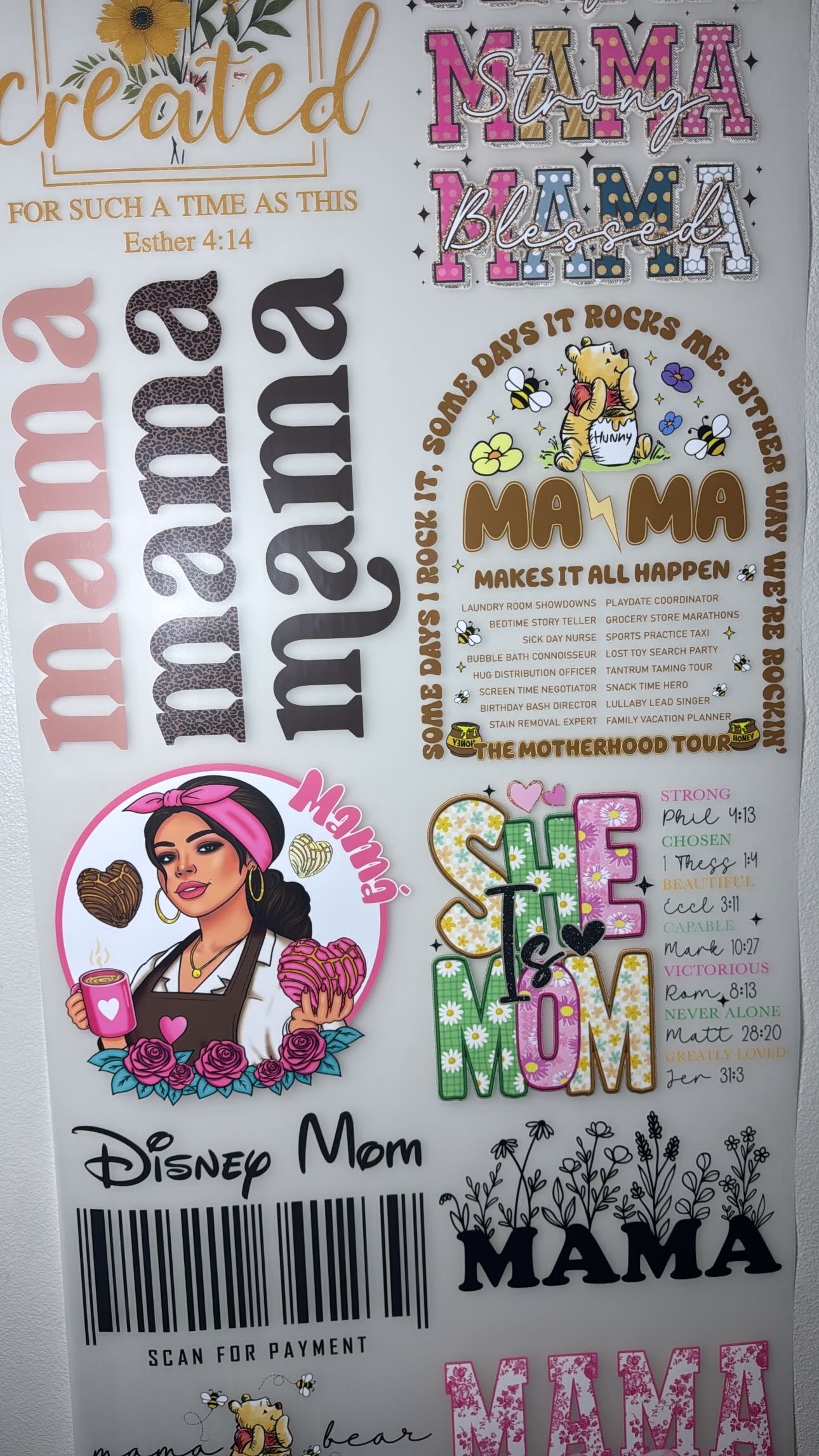 MAMA DTF GANGSHEET