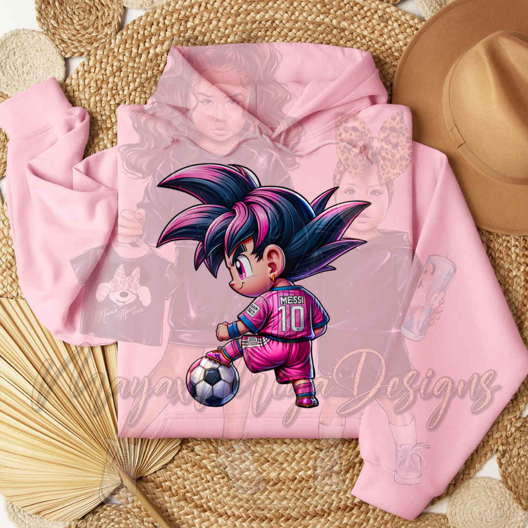 DBZ MESSI KIDS DTF