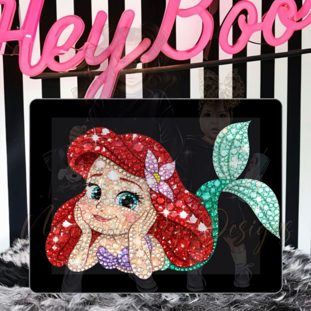 PRINCESS A RHINESTONE PNG