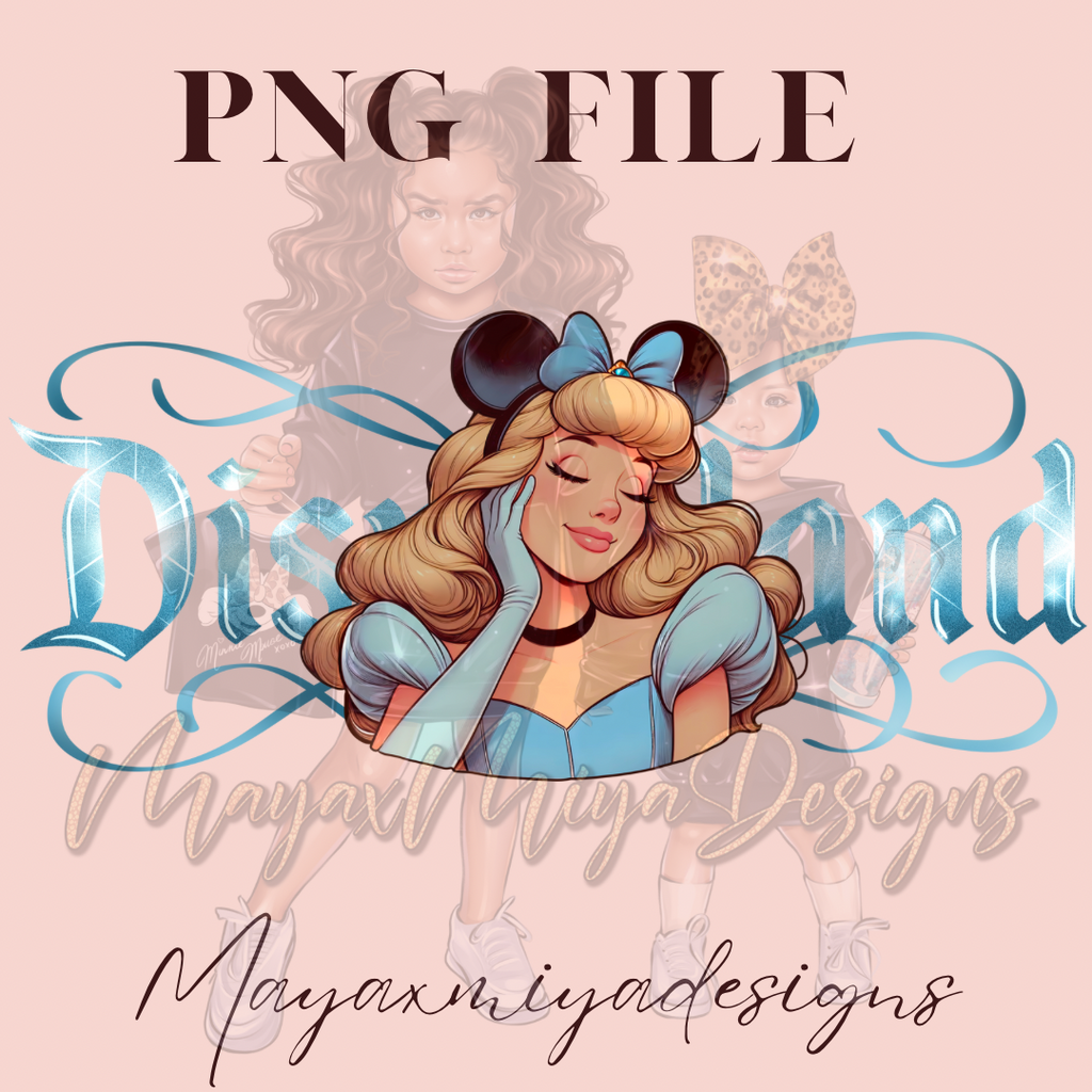 PRINCESS C DREAM BIG PNG WRAP
