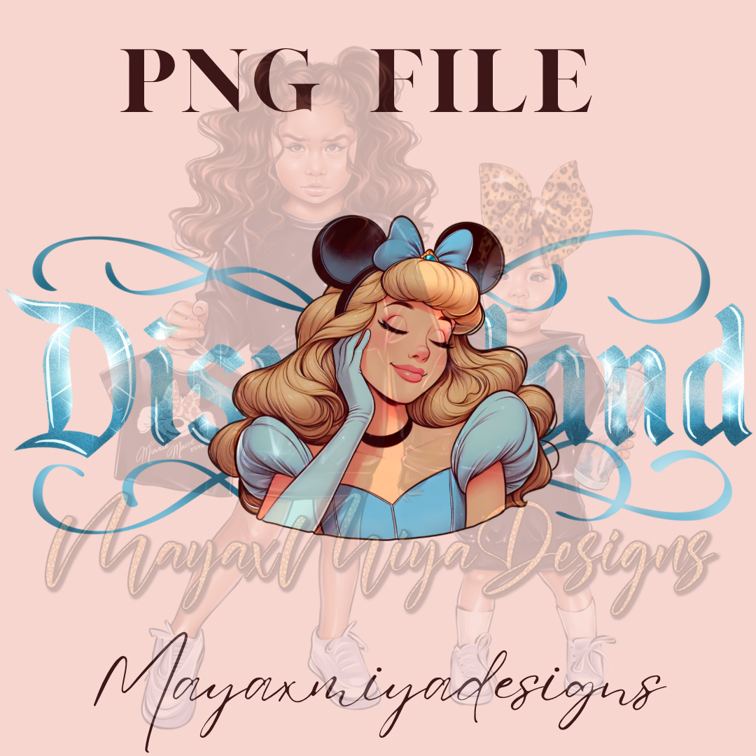PRINCESS C DREAM BIG PNG WRAP
