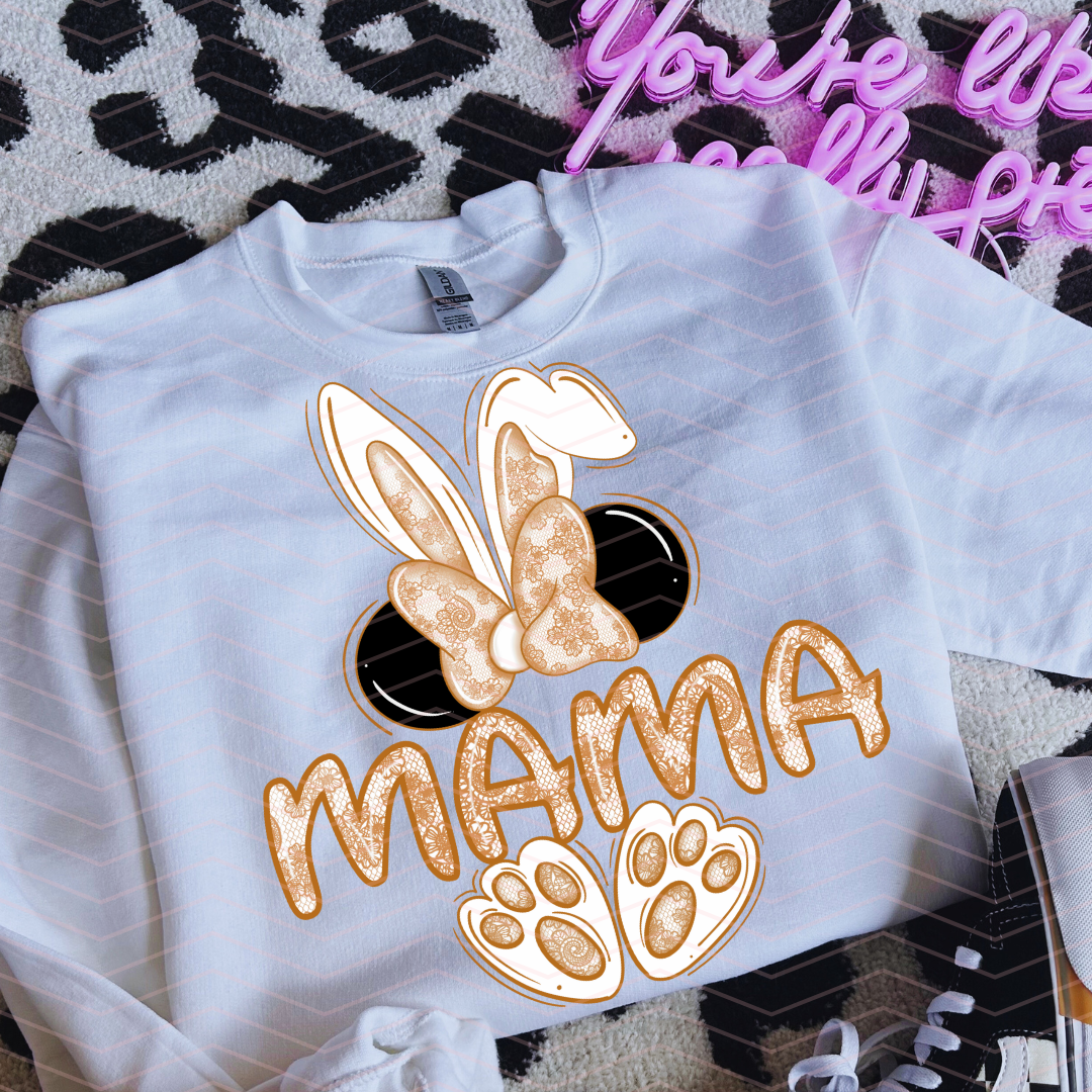 M MAMA ORANGE DTF TRANSFERS