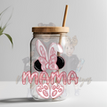 M MAMA LIGHT PINK UVDTF DECAL