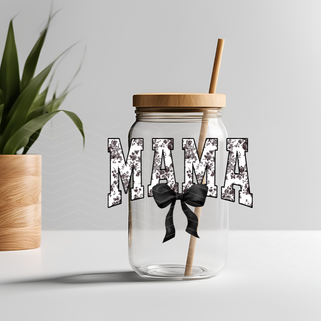 MAMA BLACK UVDTF DECAL