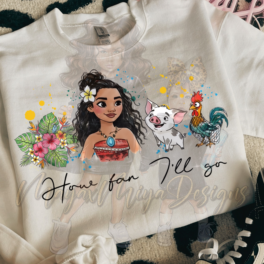 PRINCESS M EARS DTF TRANSFERS