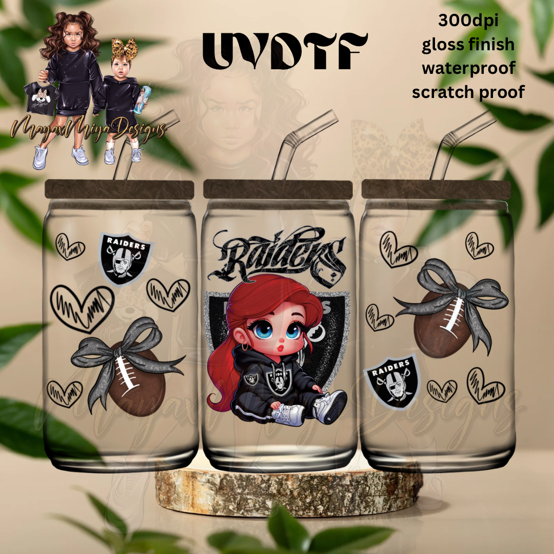 PRINCESS ARL LVR FAN UVDTF WRAP