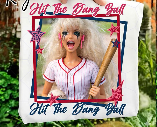 HIT THE DANG BALL DTF TRANSFERS