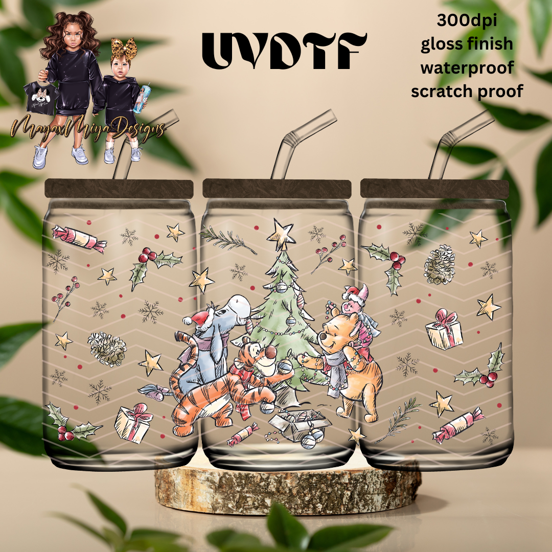 WTP CHRISTMAS UVDTF WRAP