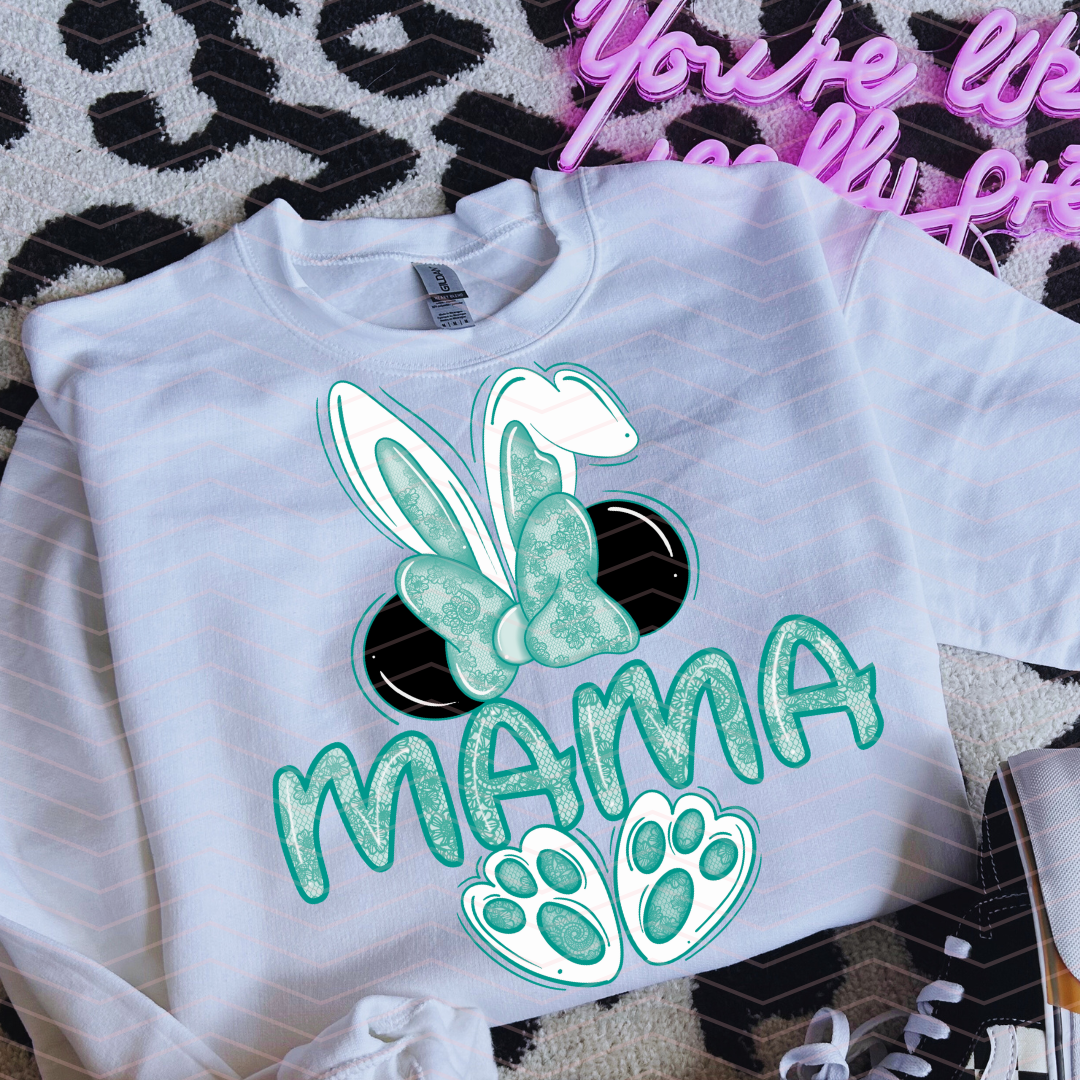 M MAMA GREEN DTF TRANSFERS