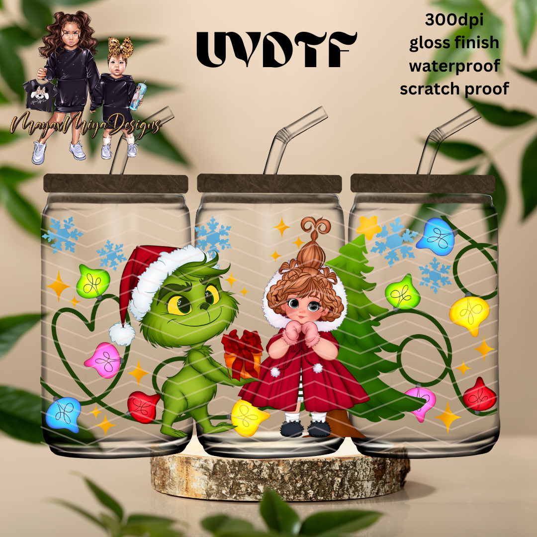GRINCHY CINDYLOU V2 UVDTF WRAP