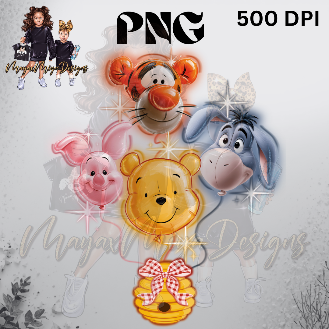 WTP BALLOONS RED BOW PNG