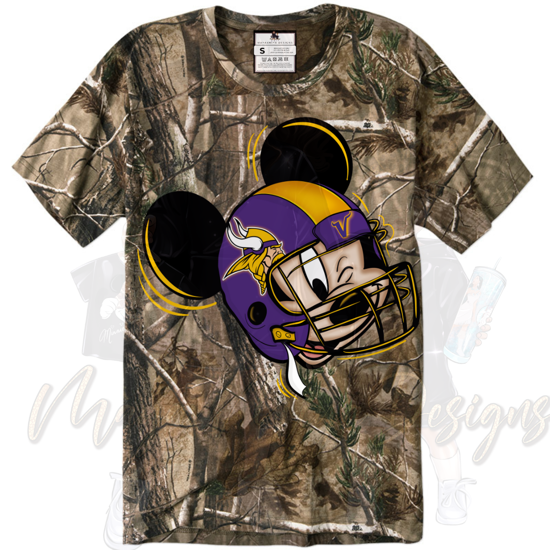 CUSTOM CAMO TEAM SHIRT