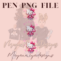 HK PINK LOVE UVDTF PEN WRAP PNG