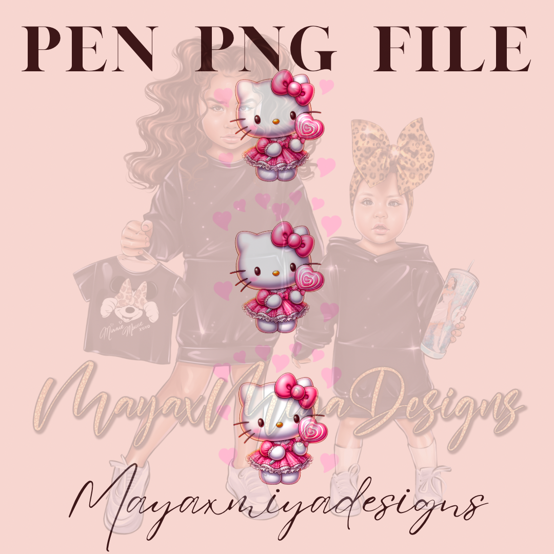 HK PINK LOVE UVDTF PEN WRAP PNG