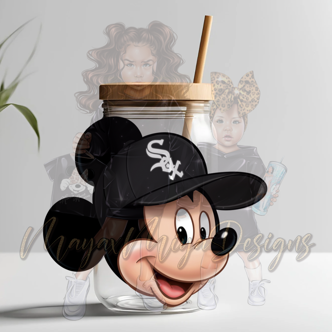 M MOUSE WSOX HAT UVDTF DECAL