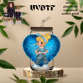 PRINCESS C HEART AIRBRUSH UVDTF DECAL