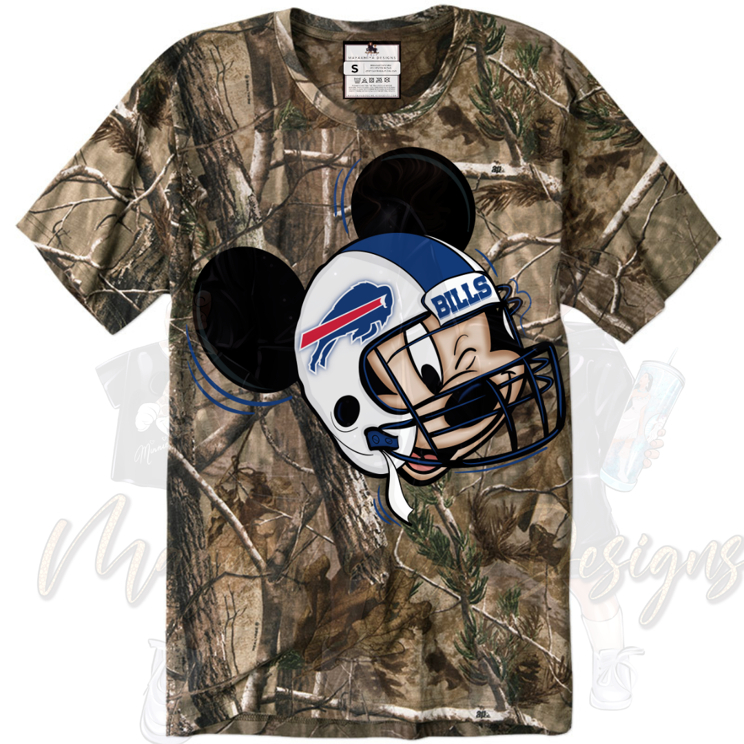 CUSTOM CAMO TEAM SHIRT