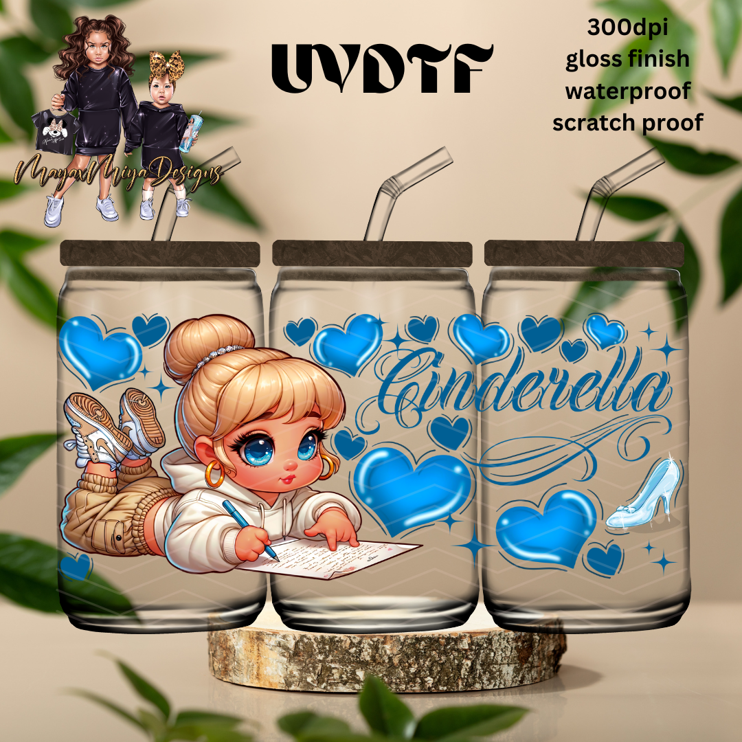 PRINCESS C AIRBRUSH UVDTF WRAP