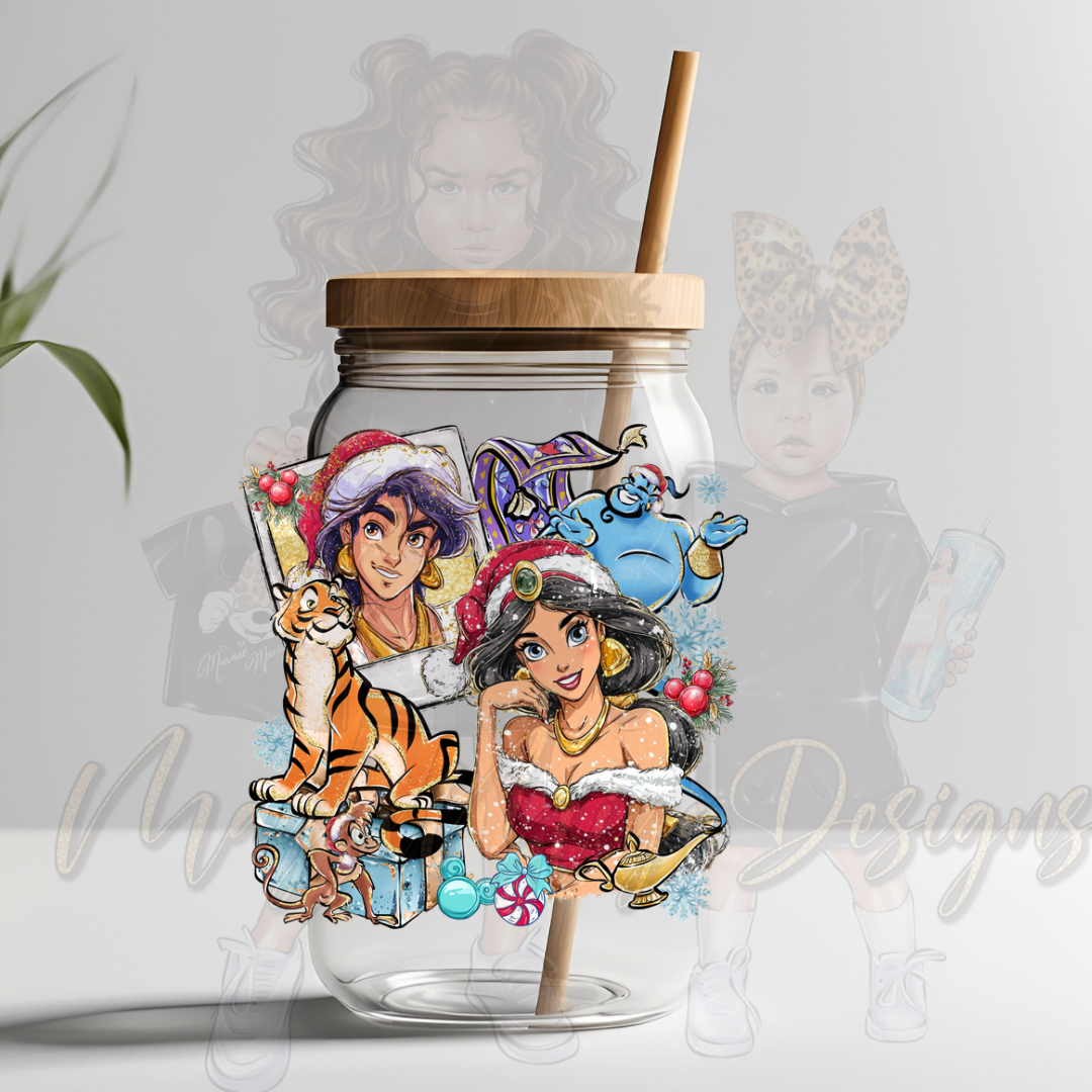 PRINCESS J CHRISTMAS PHOTOS UVDTF DECAL