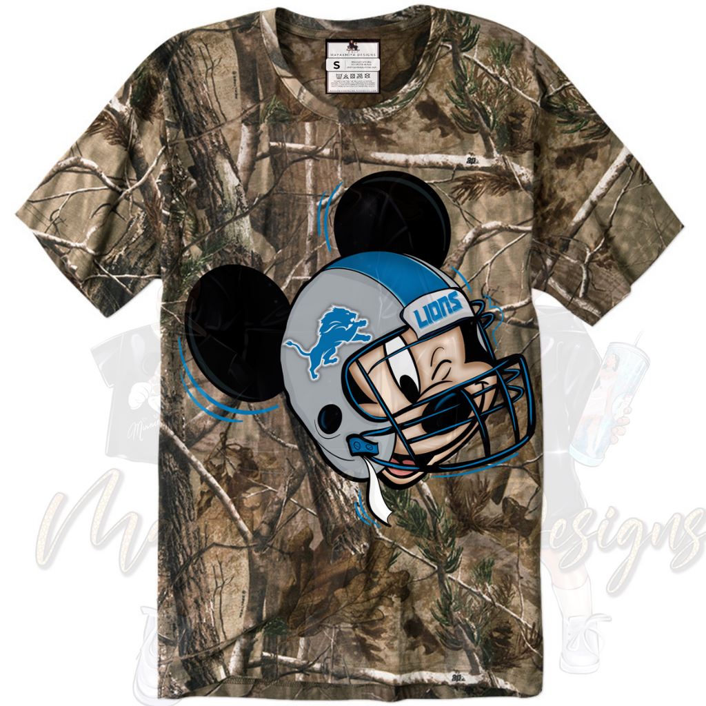 CUSTOM CAMO TEAM SHIRT