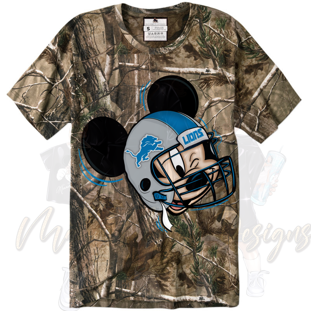 CUSTOM CAMO TEAM SHIRT