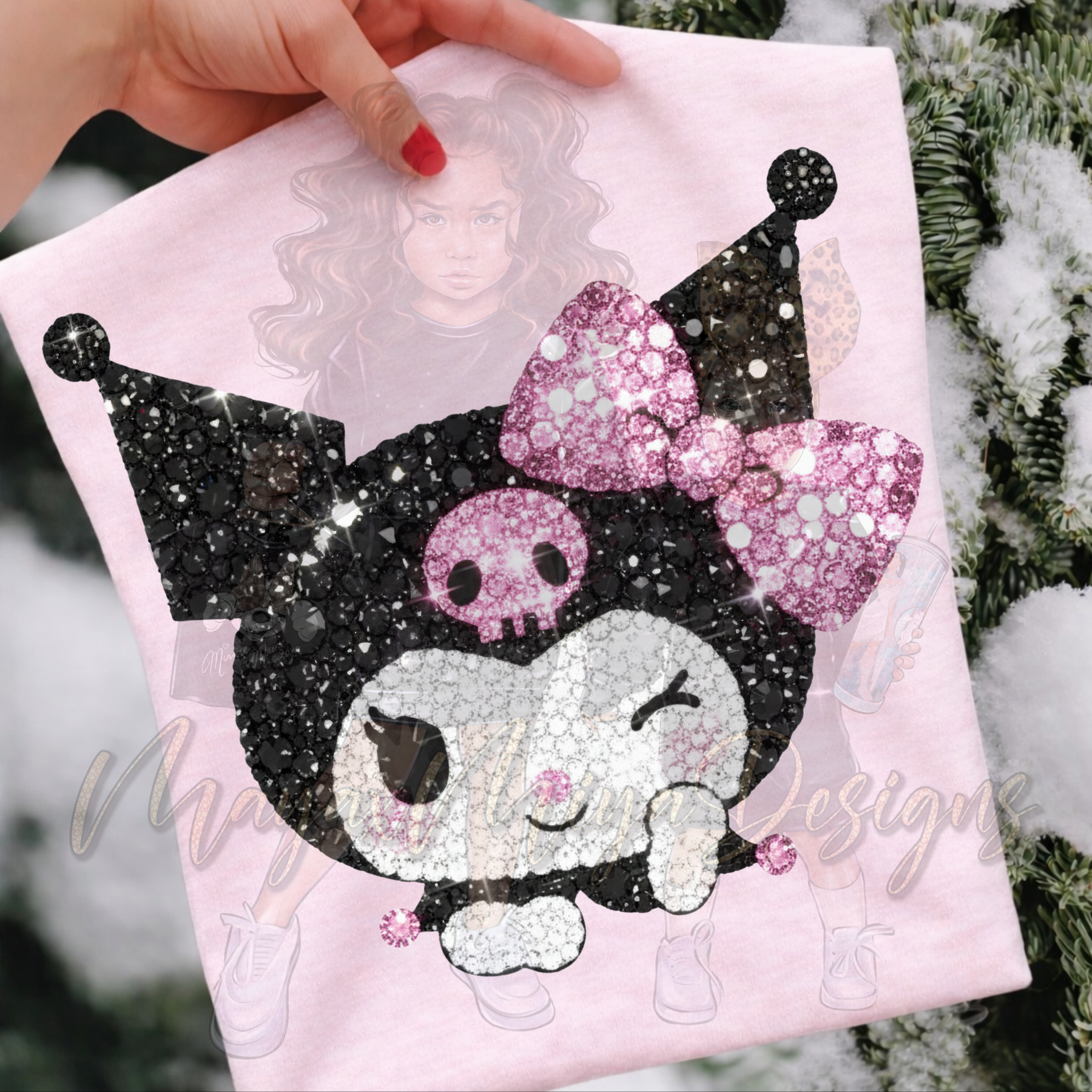 HK K RHINESTONES DTF TRANSFERS