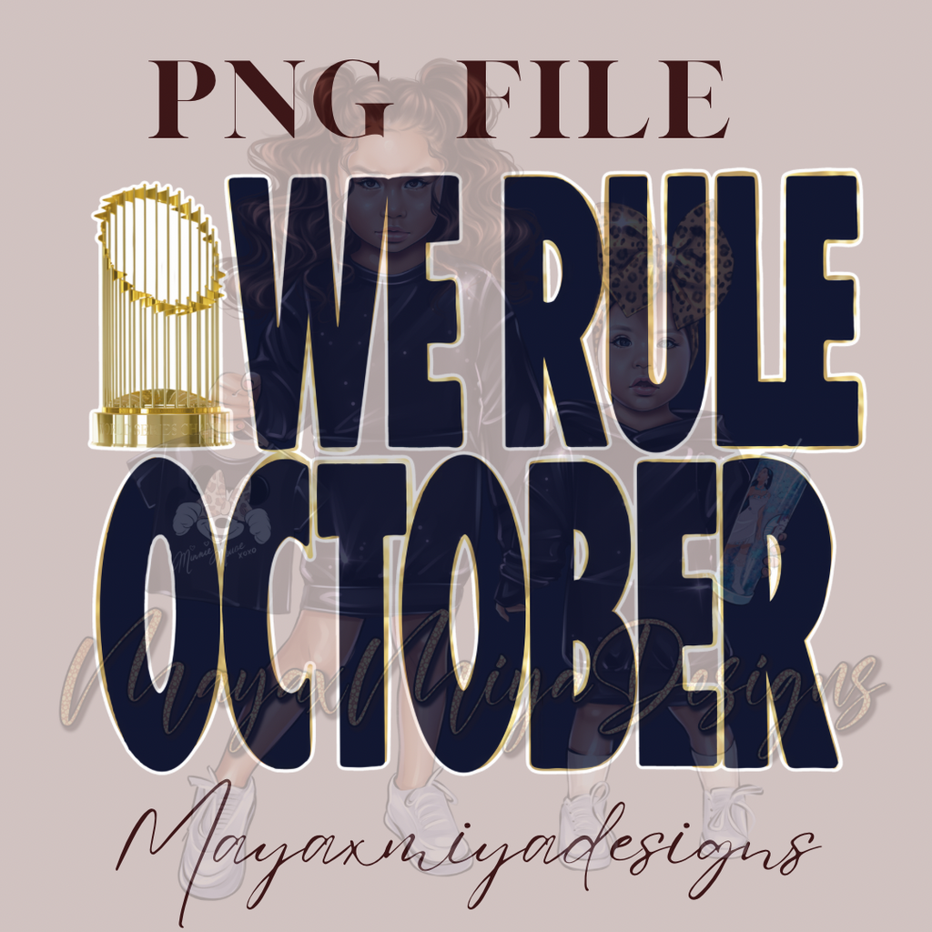 WE RULE OCT WHT OUTLINE PNG