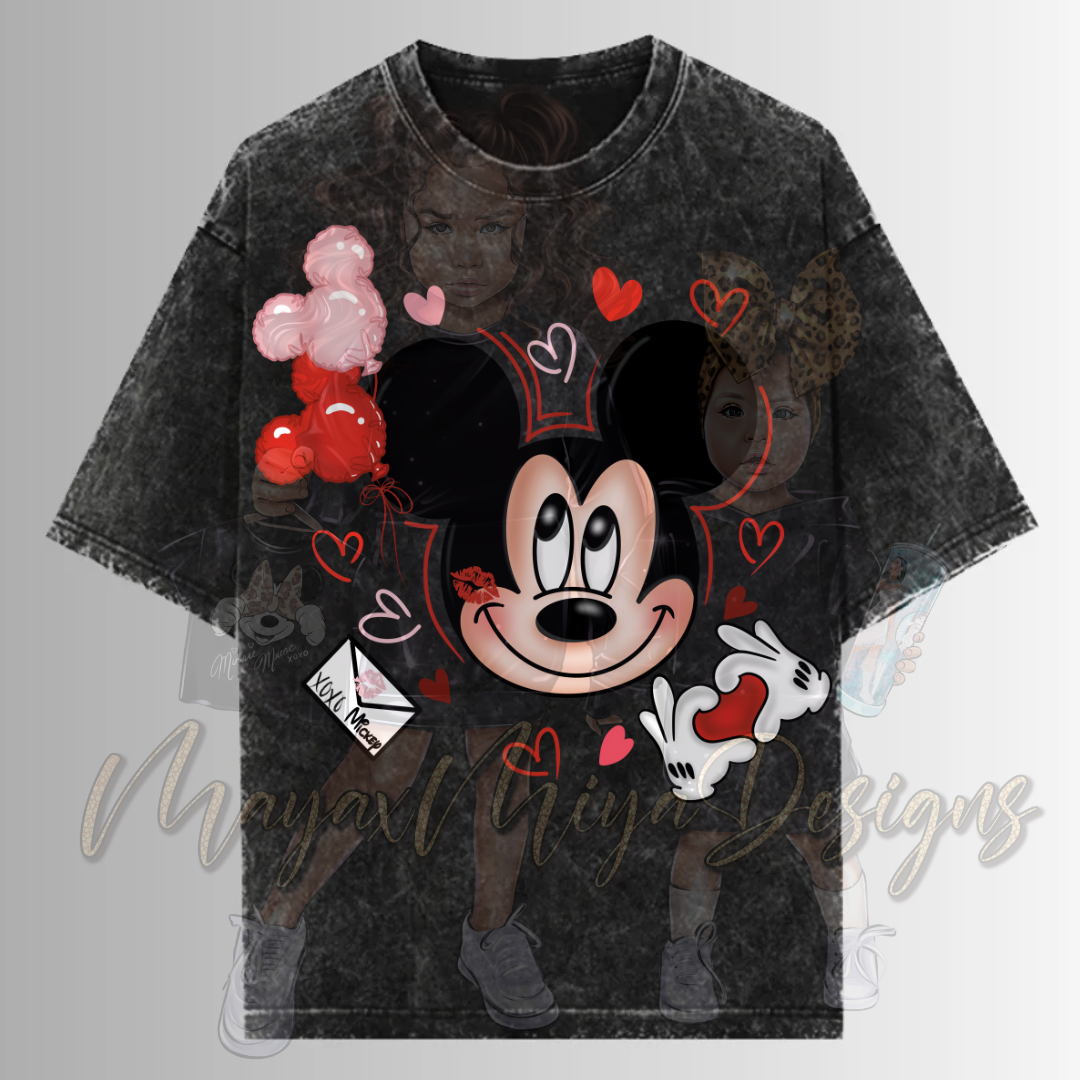 M MOUSE LOVE & HEARTZ DTF TRANSFERS