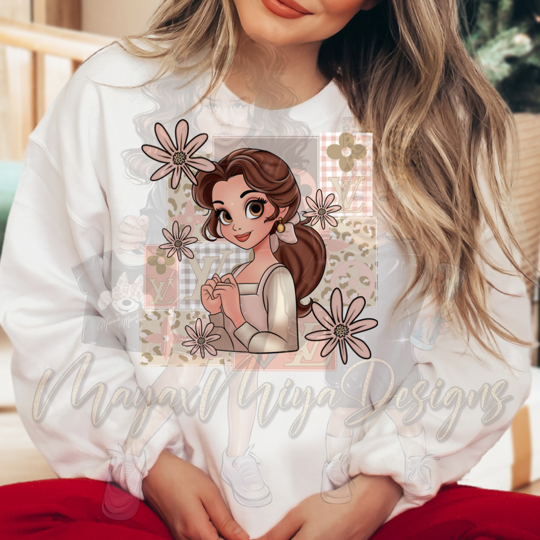 LV PRINCESS B DTF TRANSFERS