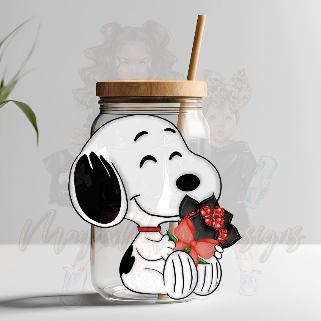 S FLOWERS UVDTF DECAL