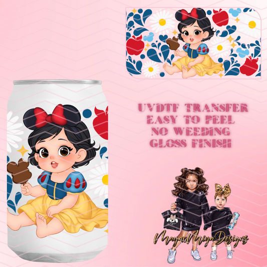 PRINCESS SW W/ICE CREAM TALAVERA UVDTF WRAP