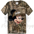 M MOUSE D LAND BASEBALL CAMO DTF TRANSFERS
